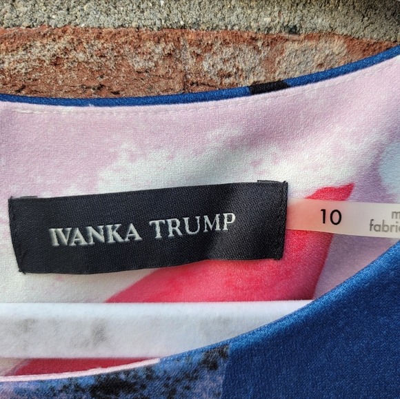 Ivanka Trump Colorful Sheath Dress - Picture 9 of 11